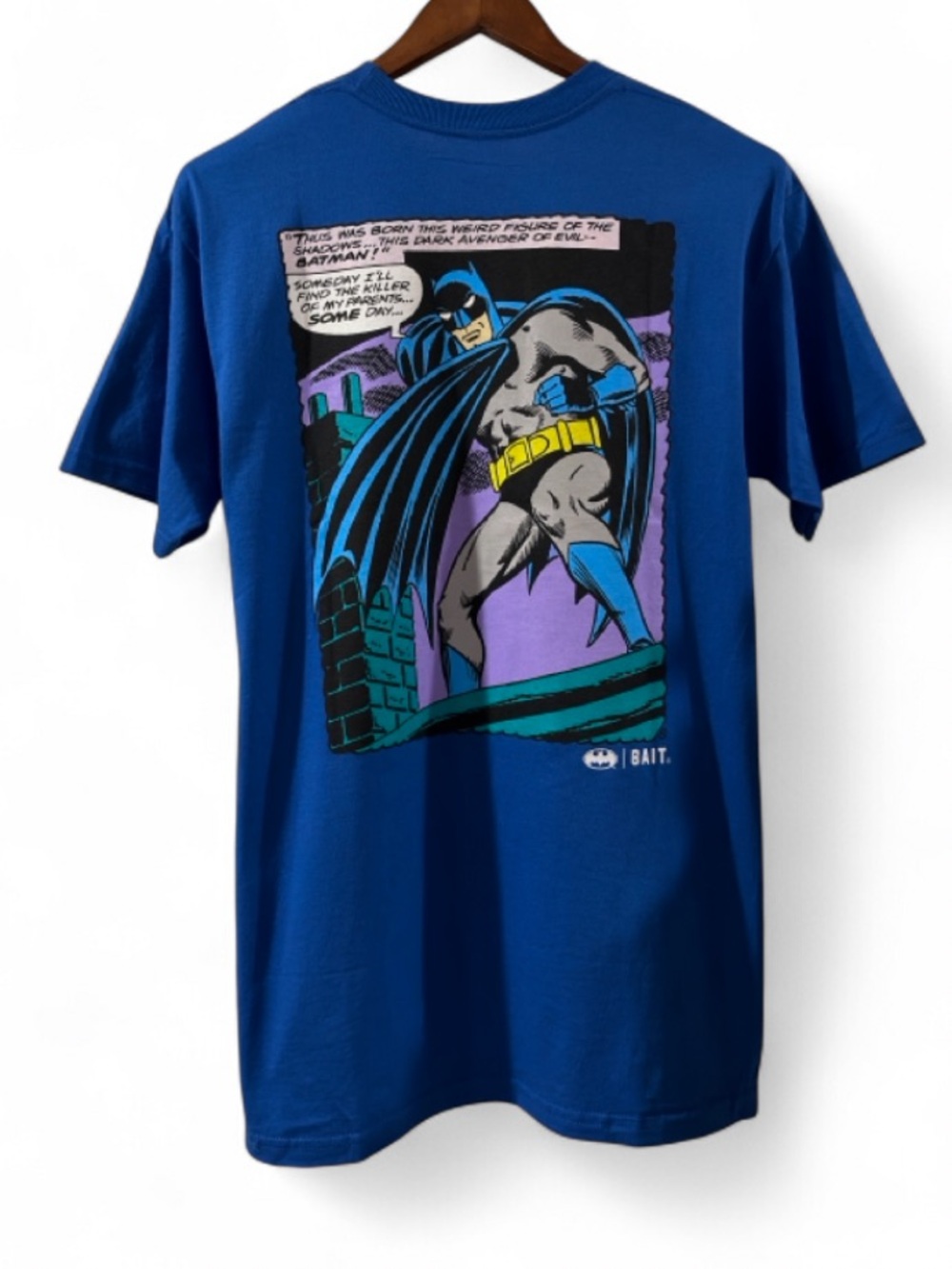 BAIT x Batman Comic Graphic T-shirt Size Men’s Medium (NWOT)